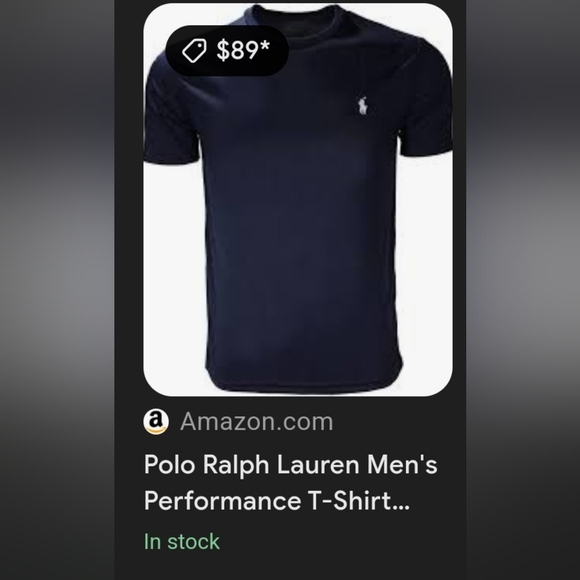 Polo Ralph Lauren Other - Brand New Polo Ralph Lauren Men's Performance T-Shirt Retails $89+